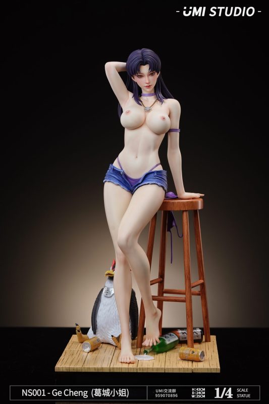 【Pre-order】Neon Genesis Evangelion NS001 Katsuragi Misato GK Resin Statue 1/4 Scale UMI Studio