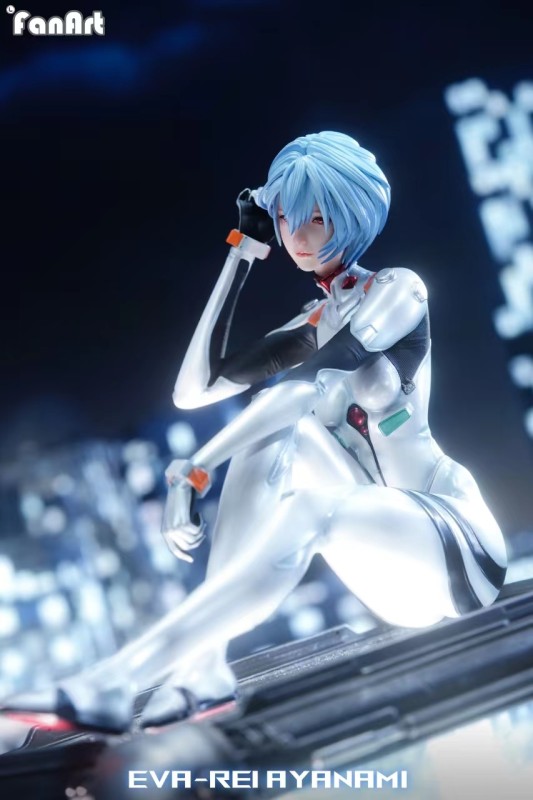 【Pre-order】Neon Genesis Evangelion Rei Ayanami GK Resin Statue 1/4 Scale Fanart Studio