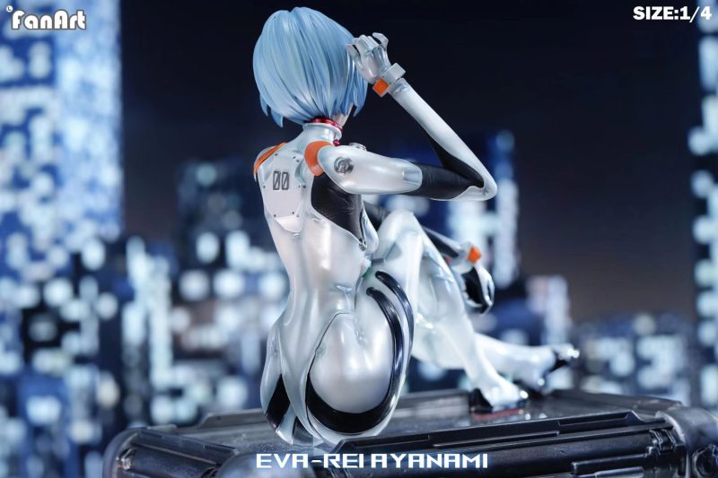 【Pre-order】Neon Genesis Evangelion Rei Ayanami GK Resin Statue 1/4 Scale Fanart Studio