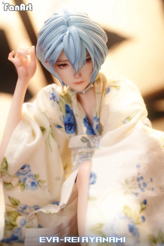 【Pre-order】Neon Genesis Evangelion Rei Ayanami GK Resin Statue 1/4 Scale Fanart Studio
