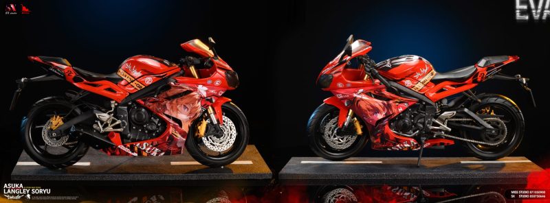 【Pre-order】Neon Genesis Evangelion Motorcycle Asuka GK Resin Statue SX x Miss Studio