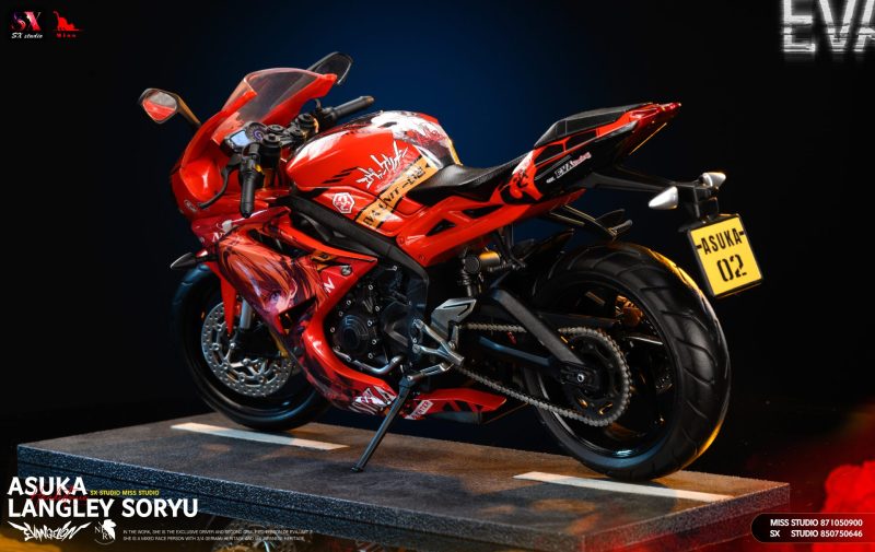 【Pre-order】Neon Genesis Evangelion Motorcycle Asuka GK Resin Statue SX x Miss Studio