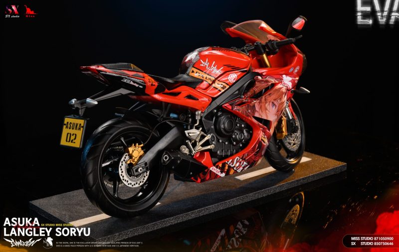 【Pre-order】Neon Genesis Evangelion Motorcycle Asuka GK Resin Statue SX x Miss Studio