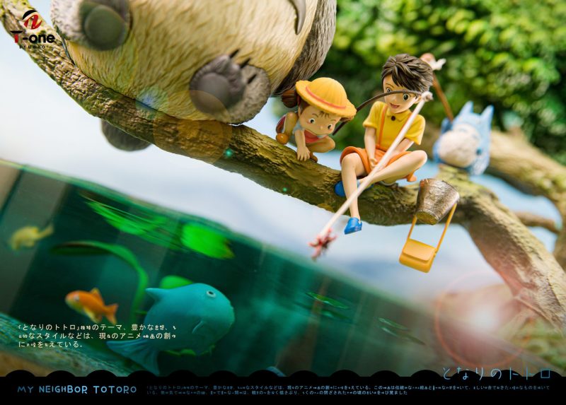 【Pre-order】My Neighbor Totoro Fishing GK Resin Statue T-one Studio