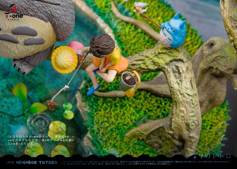【Pre-order】My Neighbor Totoro Fishing GK Resin Statue T-one Studio