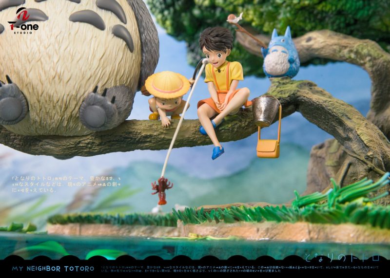 【Pre-order】My Neighbor Totoro Fishing GK Resin Statue T-one Studio