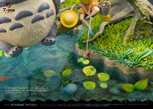 【Pre-order】My Neighbor Totoro Fishing GK Resin Statue T-one Studio