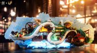 【Pre-order】Spirited Away 2.0 with LED GK Resin Statue Bard x UP Studio