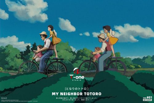 【Pre-order】My Neighbor Totoro Happy Family GK Resin Statue T-one Studio