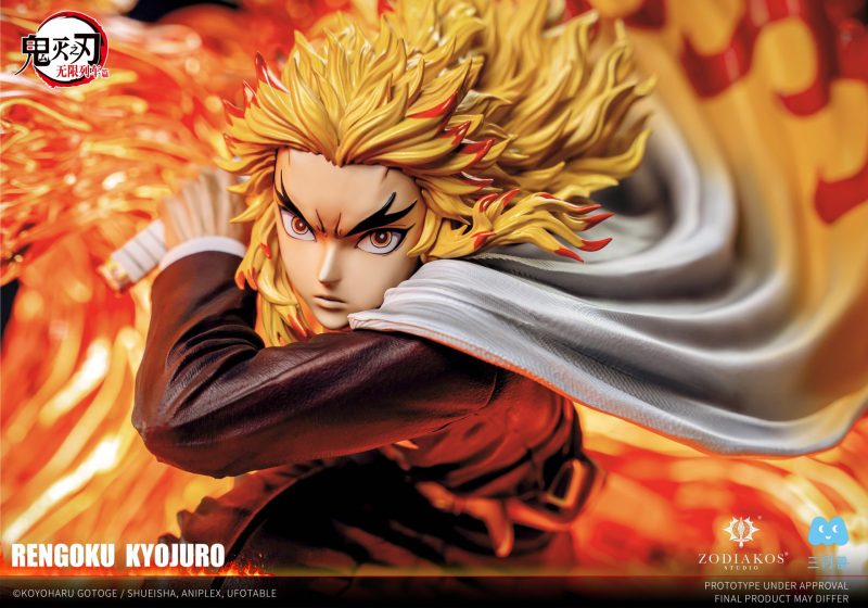 【Pre-order】Demon Slayer Rengoku Kyojuro GK Resin Statue 1/6 Scale Zodiakos Studio