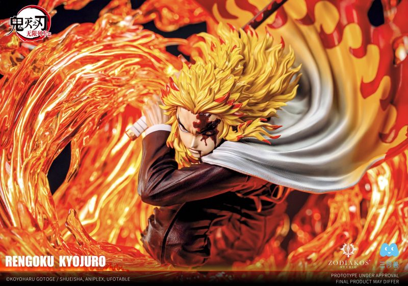 【Pre-order】Demon Slayer Rengoku Kyojuro GK Resin Statue 1/6 Scale Zodiakos Studio