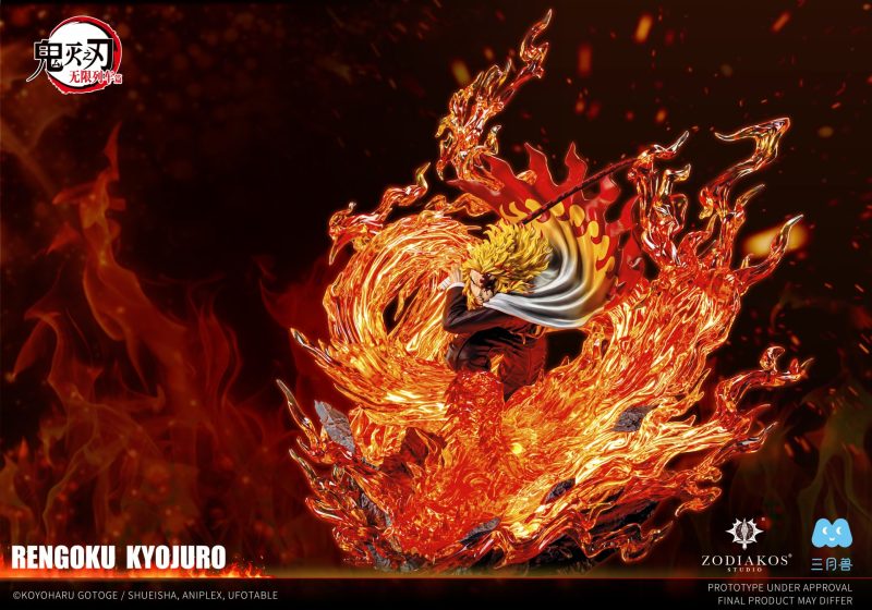 【Pre-order】Demon Slayer Rengoku Kyojuro GK Resin Statue 1/6 Scale Zodiakos Studio
