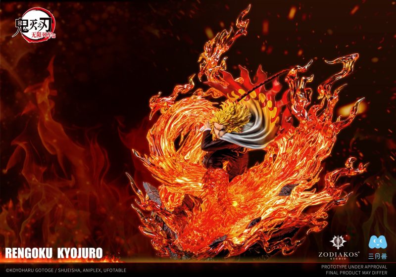 【Pre-order】Demon Slayer Rengoku Kyojuro GK Resin Statue 1/6 Scale Zodiakos Studio