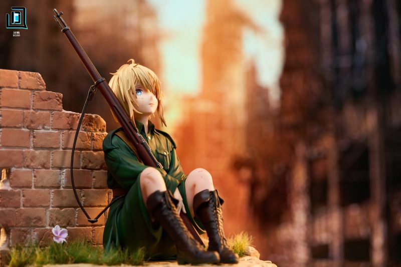 【Pre-order】Violet Evergarden Military Uniform Violet GK Resin Statue 1/6 Scale Echo Studio
