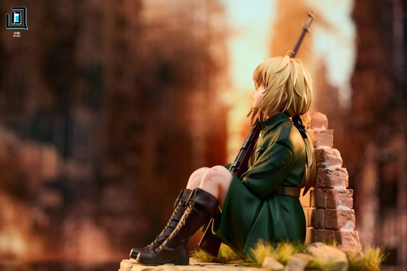 【Pre-order】Violet Evergarden Military Uniform Violet GK Resin Statue 1/6 Scale Echo Studio