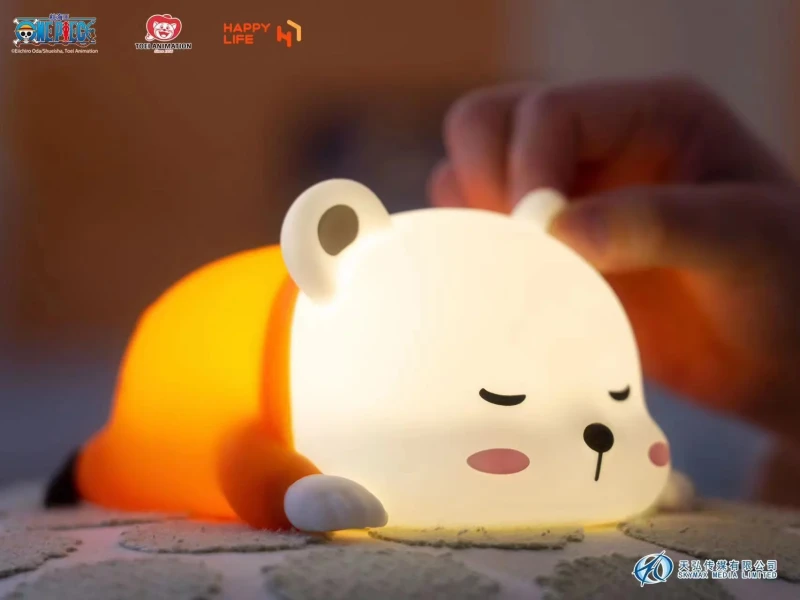 【Pre-order】One Piece Bepo Night Lamp Happy Life Studio