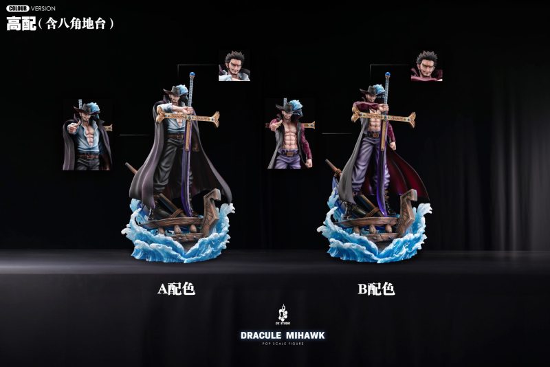 【Pre-order】One Piece Dracule Mihawk GK Resin Statue DX Studio