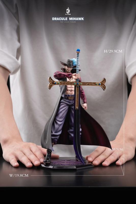 【Pre-order】One Piece Dracule Mihawk GK Resin Statue DX Studio