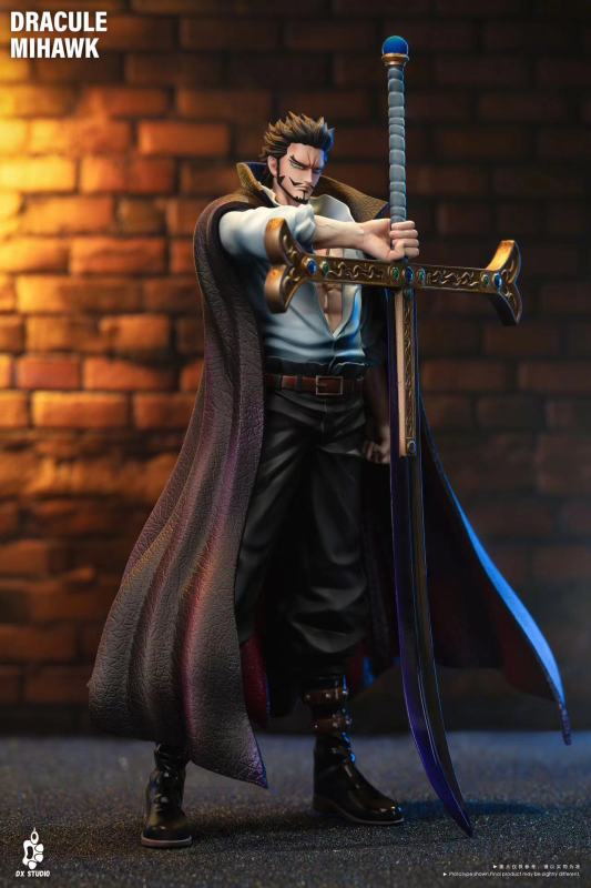 【Pre-order】One Piece Dracule Mihawk GK Resin Statue DX Studio