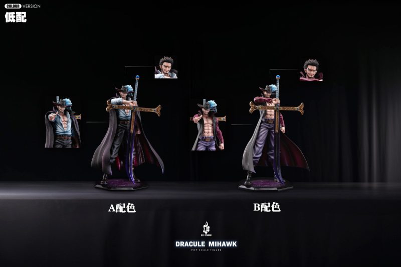 【Pre-order】One Piece Dracule Mihawk GK Resin Statue DX Studio