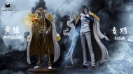 【Pre-order】One Piece Marine Series Completion Resonance 20th Marine Kuzan & Borsalino GK Resin Statue Black Studio