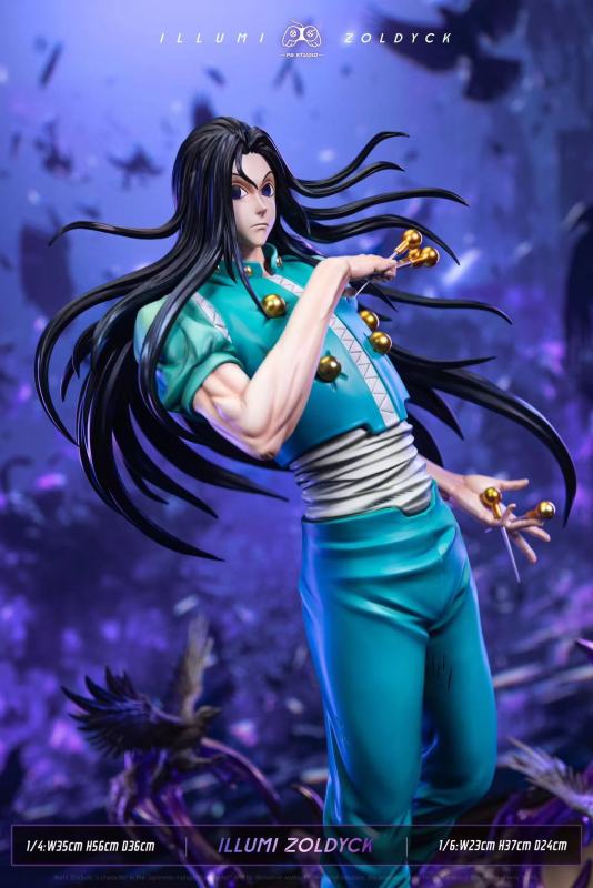 【Pre-order】Hunter x Hunter Illumi Zoldyck GK Resin Statue 1/6 and 1/4 Scale PG Studio