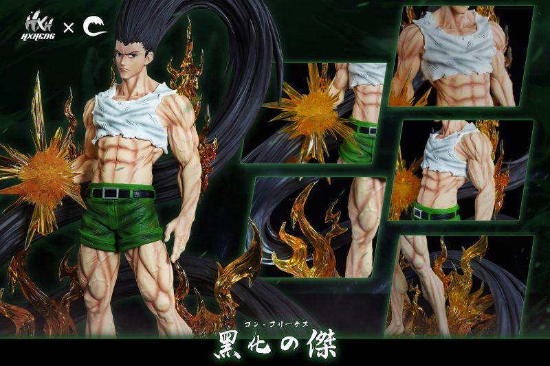 【Pre-order】Hunter x Hunter Black Gon Freecss GK Resin Statue 1/6 Scale HXHENG x CHENG Studio