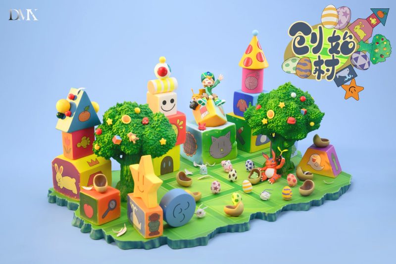 【Pre-order】 Digimo Village of Beginnings GK Resin Statue DMX Studio