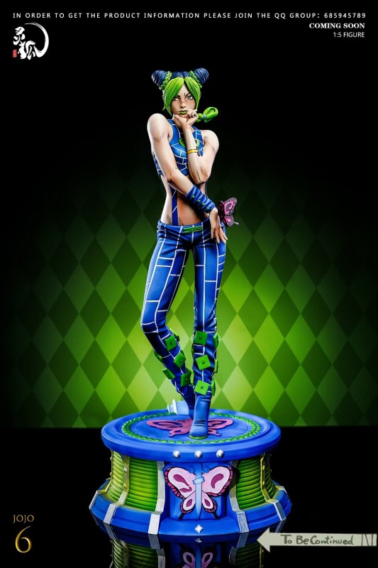 【Pre-order】JoJo's Bizarre Jolyne Cujoh GK Resin Statue 1/6 Scale Ling Hu Studio