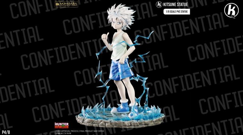 【Pre-order】Hunter x Hunter Killua GK Resin Statue 1/8 Scale Kitsune Studio