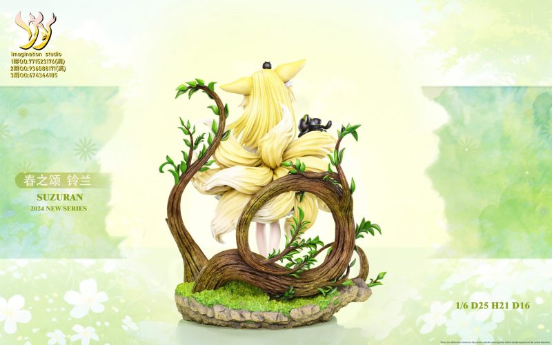 【Pre-order】Arknights Female Statue Series Suzuran GK Resin Statue 1/6 Scale Imagination Studio