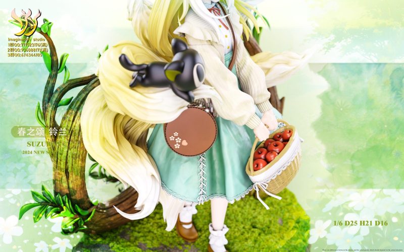 【Pre-order】Arknights Female Statue Series Suzuran GK Resin Statue 1/6 Scale Imagination Studio