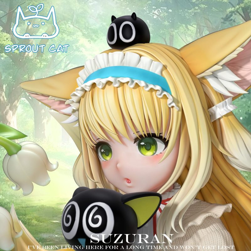 【Pre-order】Arknights Spring Song Suzuran GK Resin Statue 1/6 Scale SPROUT CAT Studio