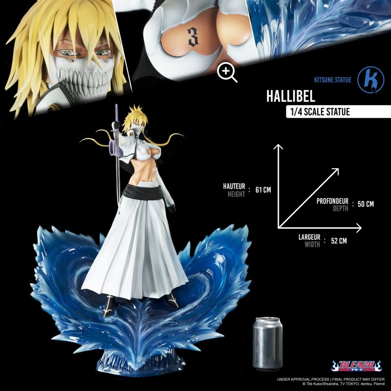 【Pre-order】Bleach Harribel Resin Statue 1/4 Scale Kitsune Studio