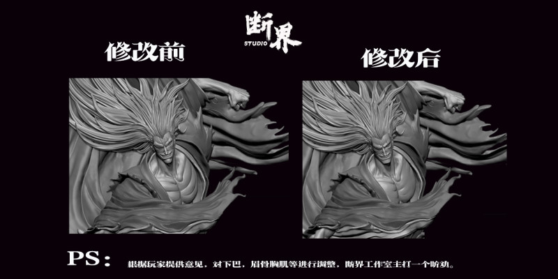 【Pre-order】Zaraki Kenpachi Statue GK Resin Duanjie Studio