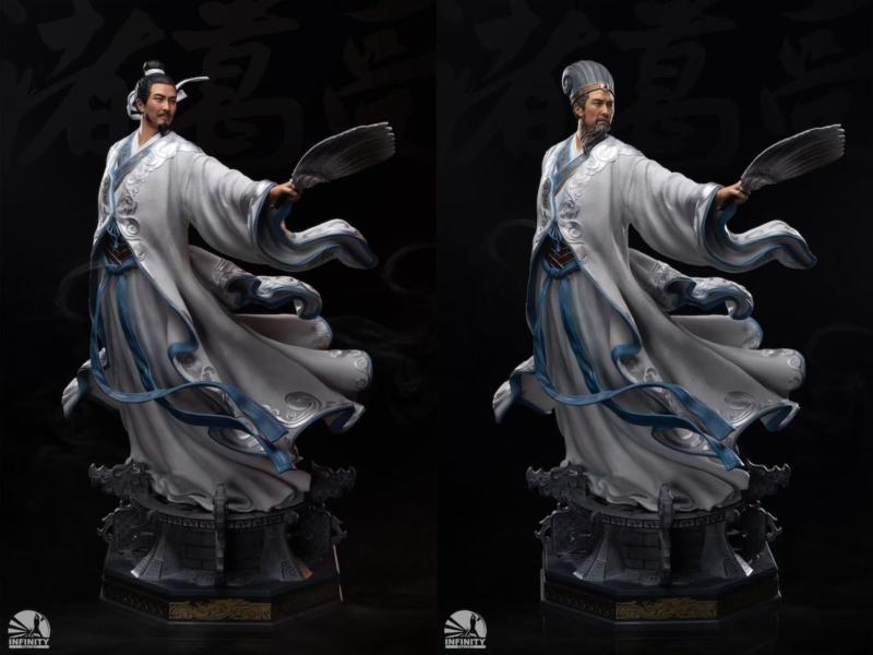 【Pre-order】Three Kingdoms Zhuge Liang GK Resin Statue 1/4 Scale Infinity Studio