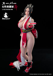 【Pre-order】The King of Fighters Female Fighter Shiranui Mai N001 GK Resin Statue Ninja Cat Studio
