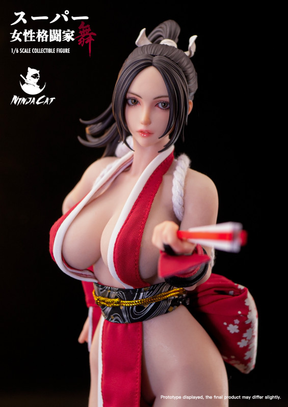 【Pre-order】The King of Fighters Female Fighter Shiranui Mai N001 GK Resin Statue Ninja Cat Studio