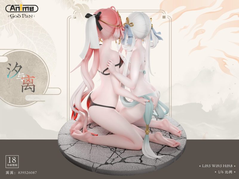 【Pre-order】Wuthering Waves Changli & Jinhsi GK Resin Statue 1/6 Scale God Pan Studio