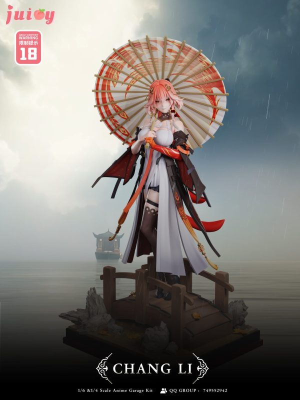 【Pre-order】Wuthering Waves Changli GK Resin Statue 1/6 & 1/4 Scale Juicy Studio