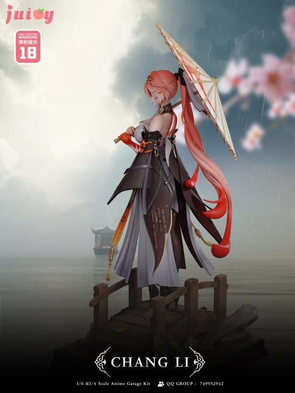 【Pre-order】Wuthering Waves Changli GK Resin Statue 1/6 & 1/4 Scale Juicy Studio