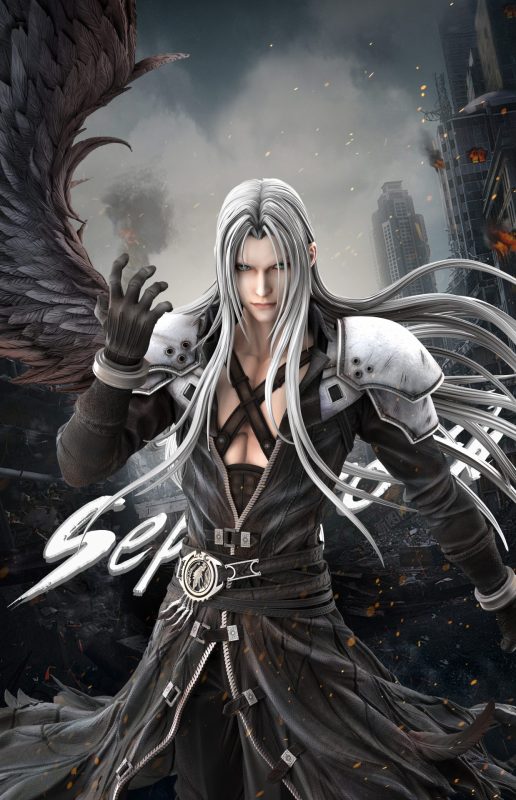 【Pre-order】Final Fantasy Sephiroth Resin Statue 1/6 & 1/4 Scale  Hunter Fan Studio