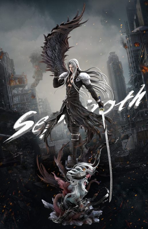 【Pre-order】Final Fantasy Sephiroth Resin Statue 1/6 & 1/4 Scale  Hunter Fan Studio