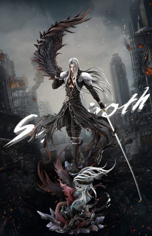 【Pre-order】Final Fantasy Sephiroth Resin Statue 1/6 & 1/4 Scale  Hunter Fan Studio