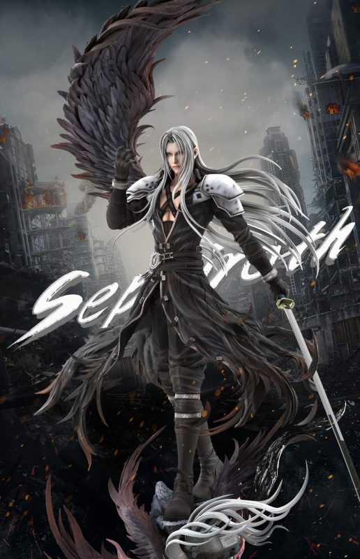 【Pre-order】Final Fantasy Sephiroth Resin Statue 1/6 & 1/4 Scale  Hunter Fan Studio