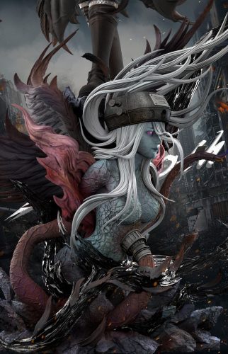 【Pre-order】Final Fantasy Sephiroth Resin Statue 1/6 & 1/4 Scale  Hunter Fan Studio