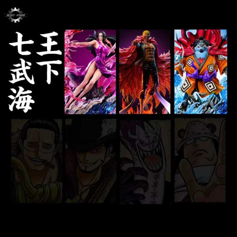【Pre-order】One Piece Seven Warlords of the Sea #3 Jinbe GK Resin Statue POP Scale Reset Studio