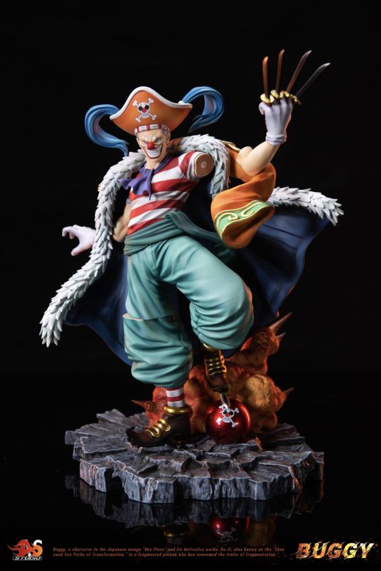 【Pre-order】One Piece Buggy GK Resin Statue POP Scale AS Studio