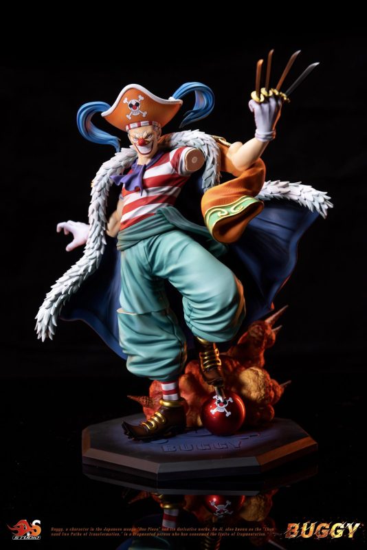 【Pre-order】One Piece Buggy GK Resin Statue POP Scale AS Studio