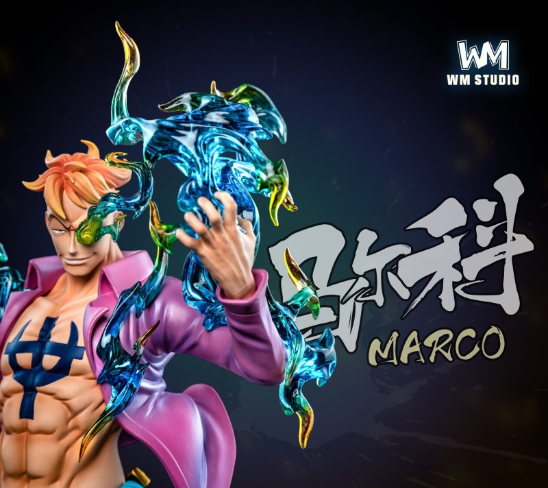 【Pre-order】One Piece Marco GK Resin Statue WM Studio
